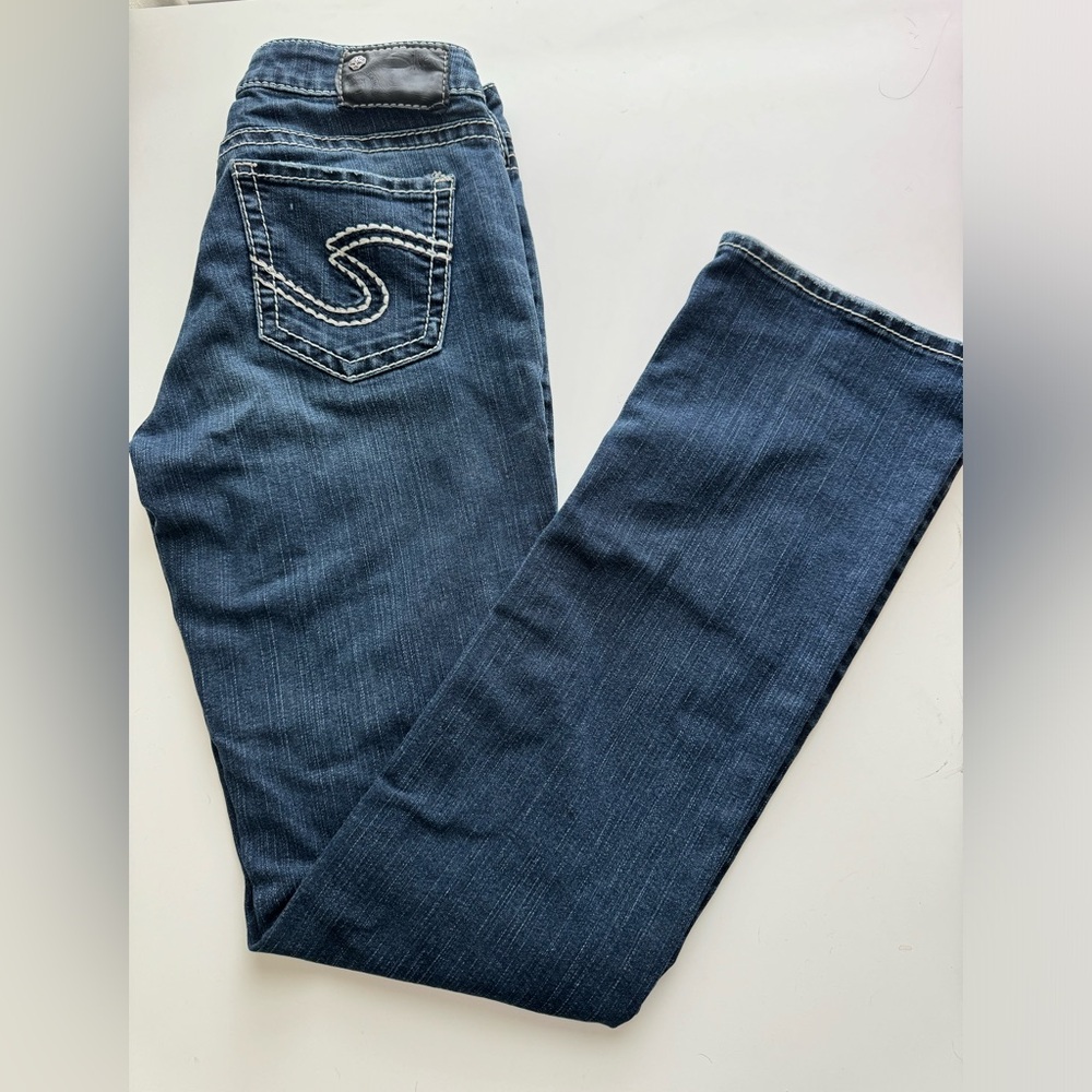 Silver Jeans Co High Rise Boot Cut Jean size 26/33